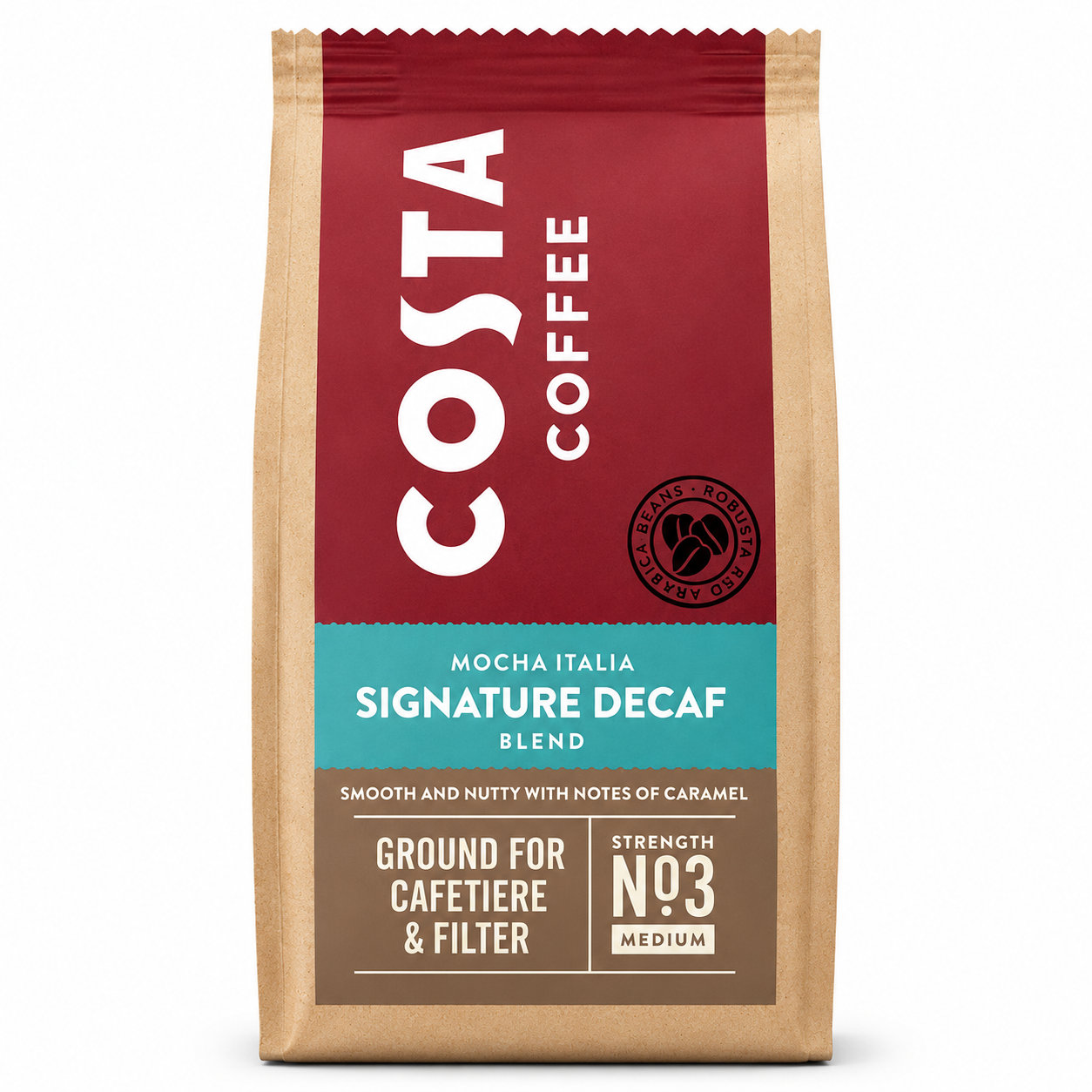 Costa Coffee Mocha Italia Signature Decaf Blend 200G