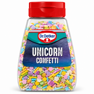 Dr Oetker Unicorn Confetti Sprinkles 110G