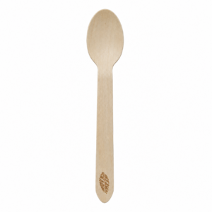 16cm Wooden Spoon | Compostable Cutlery | Qty: 1,000